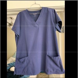 Jockey Large New Navy Blue Scrub Top